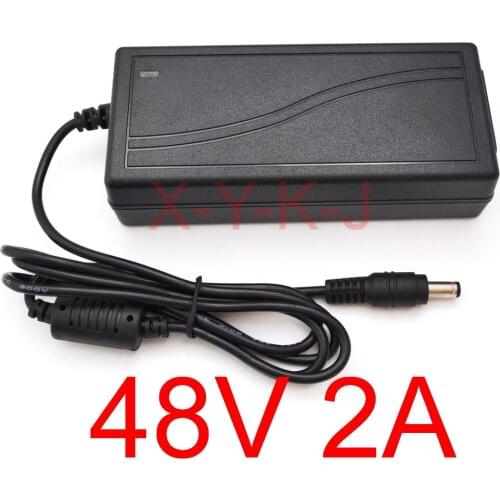 1PCS 48V 2A High quality IC solutions AC-DC Adapter Power Supply 4 Netgear FS 116P Prosafe FS116P POE Switch