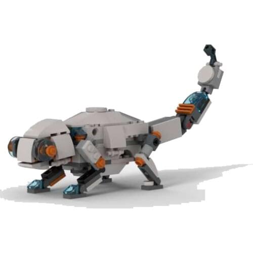 157PCS Animal Building Blocks Chameleon Moc Brick Kid Gift And Educational Toys For Children DIY Toys Model