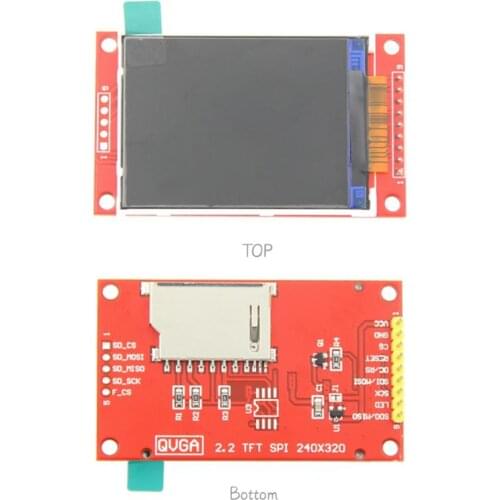 2.2 Inch 240*320 Dots SPI TFT LCD Serial Port Module Display ILI9341 5V / 3.3V 2.2'' 240x320 for Diy Whosale & Dropship