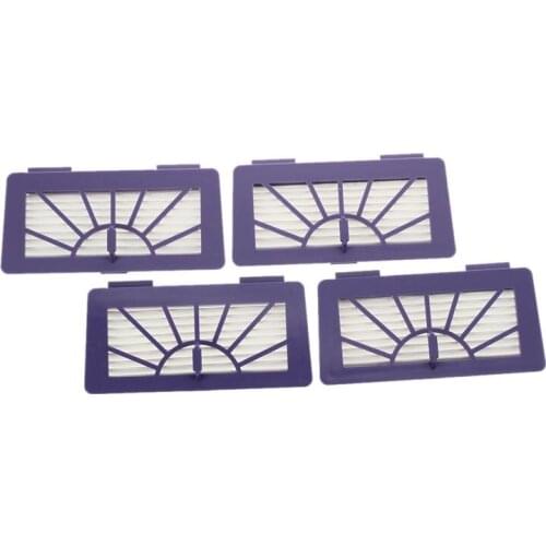 4Pcs Hepa Filters for Neato XV-15, XV-11, XV-12, XV-25, XV-21 and Vorwerk VR100
