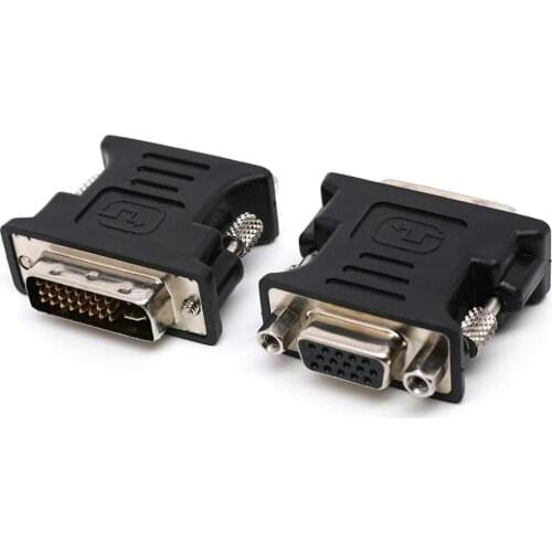 1080P DVI 24+5 Male to VGA Female Converter DVI-i to VGA adapter for Computer Laptop Graphics Cards Projector and Monitor