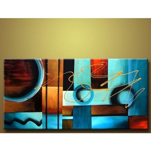 Big HandPainted Abstract Golden abstract Oil Painting on Canvas Wall Art classical painting Living Room Bedroom Wall Decoration