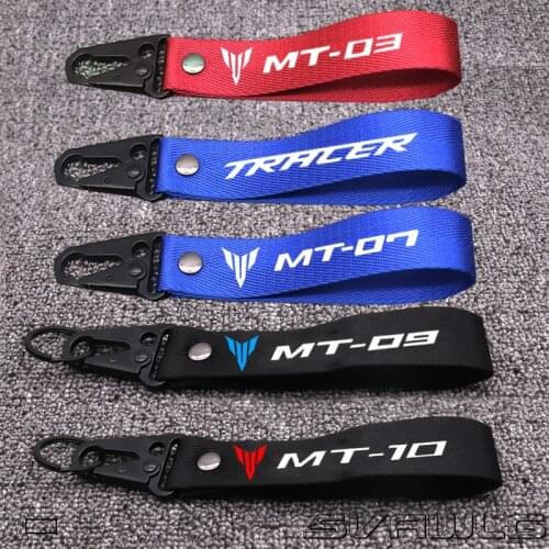 3D Key Holder Chain Collection Keychain for Yamaha MT 03 07 09 10 FZ07 FZ09 Tracer FJ Universal Motorcycle Badge Keyring