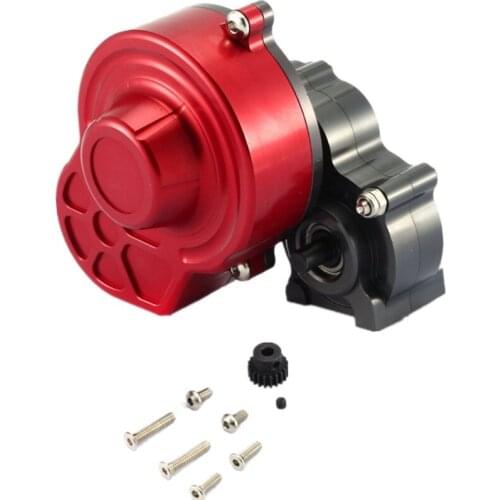 Full Metal Wave Gearbox Seal Dustproof Housing With Gear Speed Change Box For 1/10 RC Tracked Vehicle Axial SCX10 Upgrade Parts