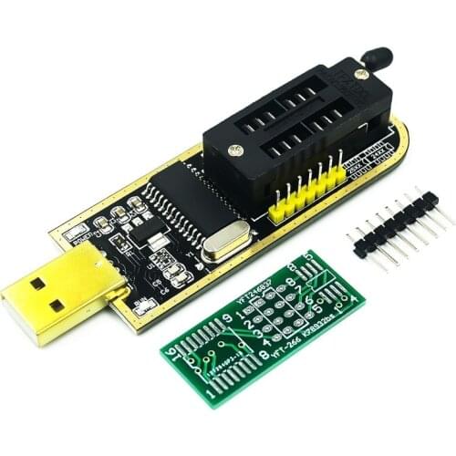 CH341A 24 25 Series EEPROM Flash BIOS USB Programmer with Software & Driver