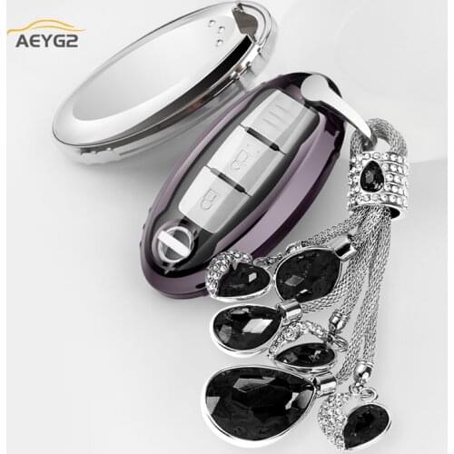 TPU Car Remote Key Cover Case For Nissan Qashqai J10 J11 X-Trail t31 t32 kicks Tiida Pathfinder Murano Note Juke Infiniti Versa