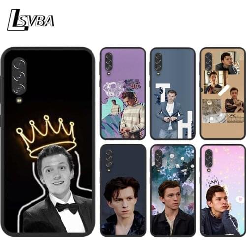 Tom Holland For Samsung Galaxy A90 A80 A70 S A60 A50S A30 S A40 S A2 A20E A20 S A10S A10 E Black Soft Phone Case