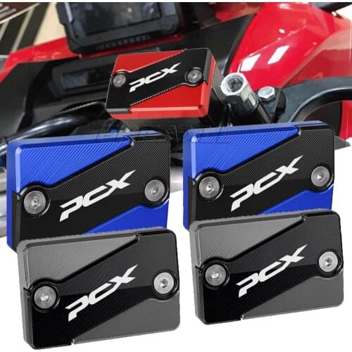 For HONDA PCX 125 150 PCX 125 PCX 150 ALL YEARS Left & Right Motorcycle Front Rear Brake Fluid Reservoir Cap Cover Accessories