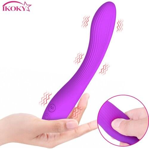 Flexible Silicone Clitoris Stimulator Female Masturbator 7 Modes Ripples Vibrator Sex Toys for Women Lesbian Magic Wand