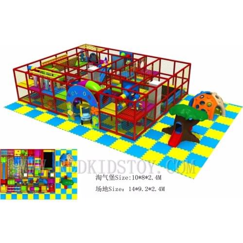 Exported to Australia Super Quality Complex Indoor Playground 160629-A