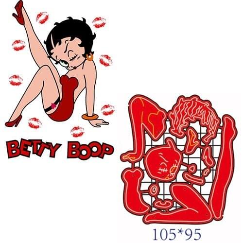 Metal Cutting Dies girl DIY Scrapbooking Paper Cards Decorative Craft Embossing