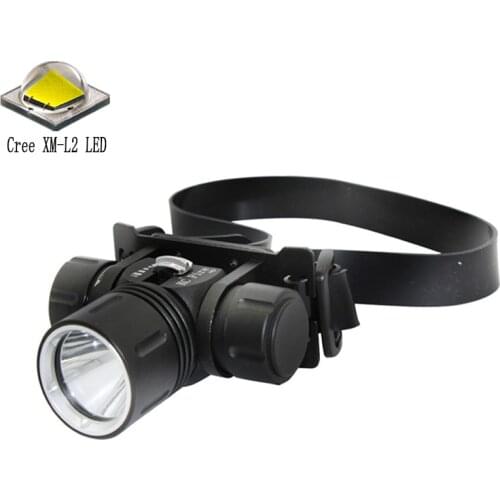 1000 Lumens Underwater 100 Meters Diving Headlight XM-L2 Led Scuba Diving Headlamp Flashlight Torch Waterproof Lamp Light