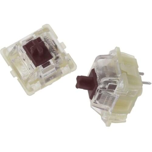 2Pcs Original SMD RGB Cherry MX Switches 3pin Feet Brown Switch Mechanical Keyboard Clear Switch