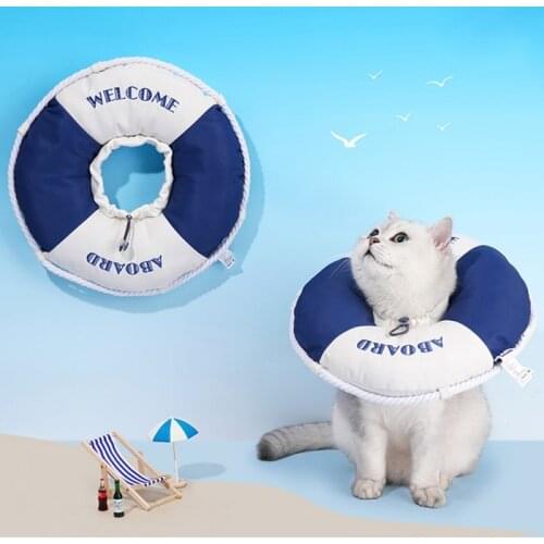 Pet Dog Cat Collar Dog Neck Cone Recovery Collar Anti-Bite Lick Surgery Wound Healing Protective Elizabeth Cat Collar Pet Suppl