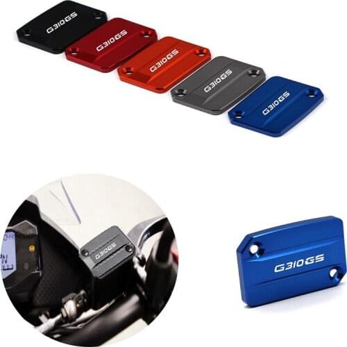 Motorcycle CNC aluminum alloy front brake cylinder main fuel tank cap oil storage cap for BMW G310GS G 310GS 2017 2018 2019