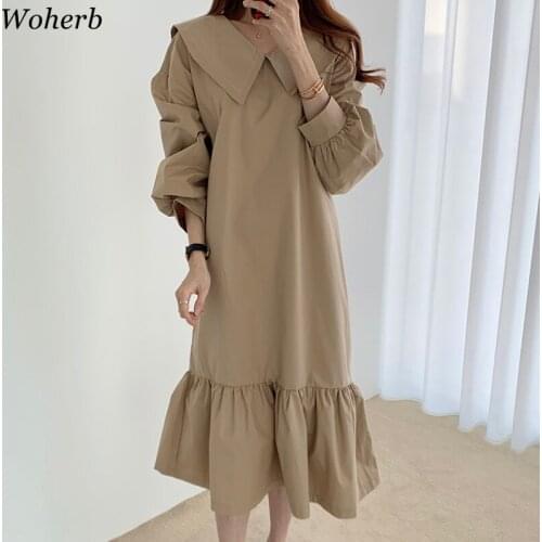 Женские стильные платья Woherb China At AliExpress