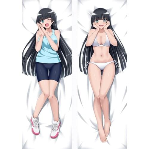 Japanese Anime How Heavy Are the Dumbbells You Lift ? Hugging Body Pillow Cover Double-side Print Sexy Girl body Pillow case