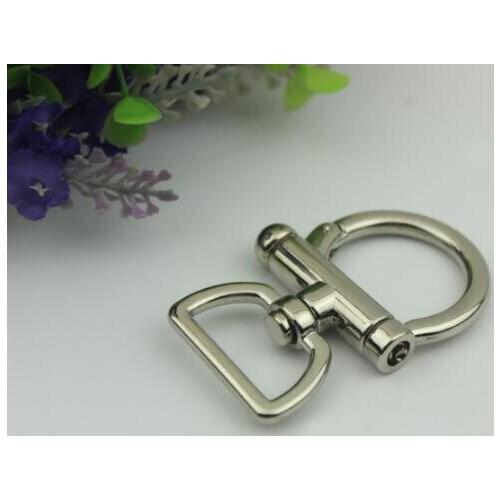 6pcs/lot Shoulder bag hook clasp act the role ofing is tasted Siver handbags hardware accessories connect button