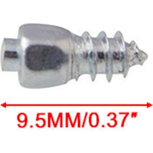 100Pcs 9mm Tires Studs Screw Ice Snow Spikes Wheel Tyres Studs for Car Auto