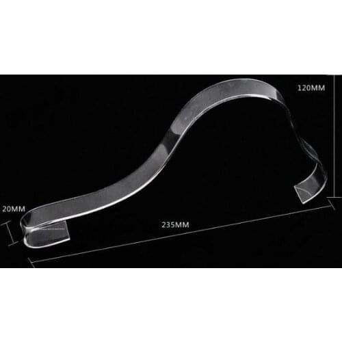 200pcs Clear Acrylic Shoe Display Stand Holder Boots Shoes Display Rack SN1465