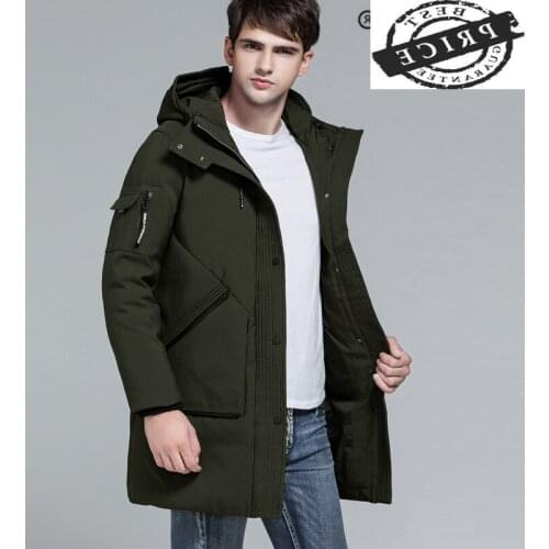 2021 New Brand Mens Down Jacket Hooded Clothes Streetwear Thick Warm Down Coat Man Fashion Ropa Down Parka Hiver K-aa20