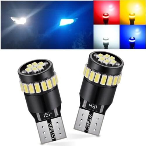 2x W5W T10 LED Canbus Light Bulbs for kia sportage 2019/ceed jd/picanto/rio 4/sportage2017/ceed/cerato/optima/sportage 4/rio 3