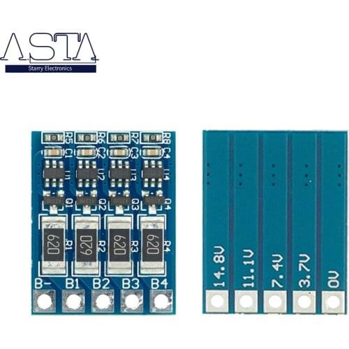 4S 4.2v li-ion balancer board li-ion balncing full charge battery balance board