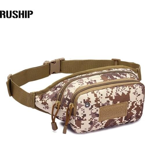 AOKALI Waterproof Nylon Magic bag Purse Sport Hunting Satchel Tactical Outdoor Waist Pack Tad Travel molle System Waist bag