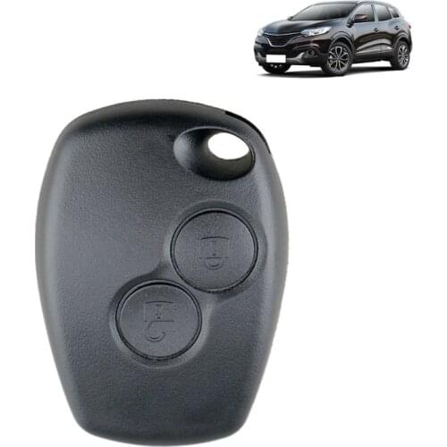 2 Buttons Key Shell Auto Car Key Fob Shell Cover Dustproof Case Replacement for remote Kangoo 2 Modus Clio 3 Twingo