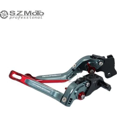 For DUCATI HYPERMOTARD 821 SP 2013-2016 2015 2014 Motorcycle Folding Extendable Adjustable Brakes Clutch Levers Motorcycle Parts
