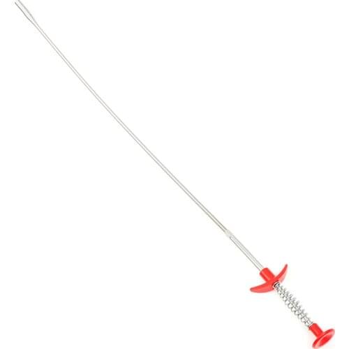 1Pc 60cm Drain Snake Spring Pipe Dredging Tool Dredge Unblocker Drain Clog Tool