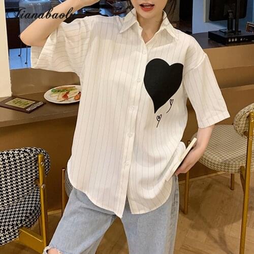JIANABAOLU Short Sleeve Shirts For Women