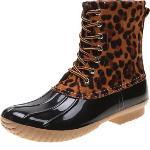 LYOXVQEL Women's Rubber Boots