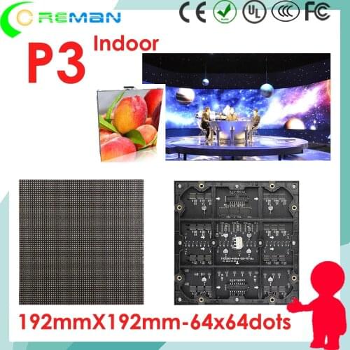 Free shipping Epistar MBI led display screen rental module led p3 smd dotmatrix / indoor outdoor full color screen led module p1