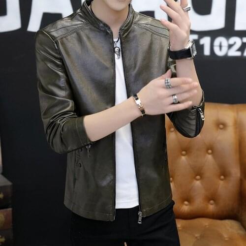 Leather Jacket Men Fleece Lined Thick Warm Faux Leather Autumn Winter Jackets Mens Motorcycle For Male Jackets Coat Man Outwear