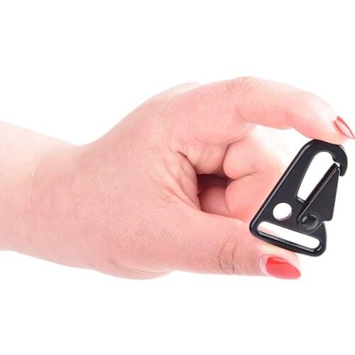 Pack Of 5 1 '' Heavy Duty Snap Hooks Sling Clips For Molle Webbing Attachment