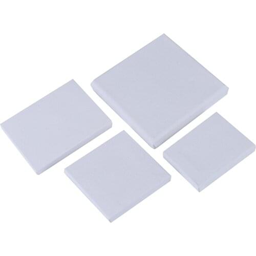 New Blank White Mini Small Stretched Artist Canvas Art Board Acrylic Oil Paint