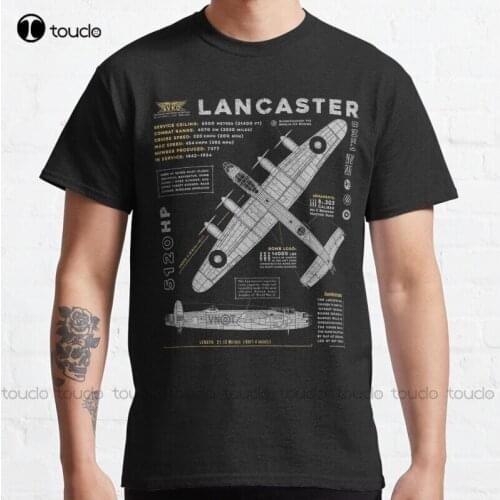 New Avro Lancaster Bomber Classic T-Shirt Oversized Shirts For Women S-5XL
