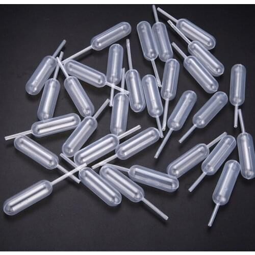 Hot sale 50pcs/LOT 4ml Plastic Squeeze Transfer Pipettes Dropper Disposable Pipettes For Strawberry Cupcake Ice Cream Chocolate