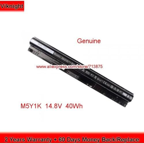 Genuine 6YFVW M5Y1K Battery for Dell Inspiron 14 (3451) Inspiron 14 (3458) P60G 14 3000 Series 14-5458 WKRJ2 14.8V 40Wh
