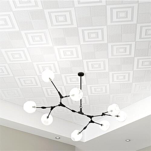 Wellyu 3d ceiling pasted roof wallpaper bedroom living room modern minimalist dining room home decoration wallpaper