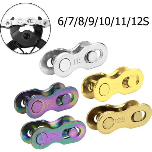 Mountain Road Bike Chain Buckle Bicycle Missing Link Chain Link Connector 6-7-8 Speed 9/10/11 Speed Bikes Quick Disassembly Tool