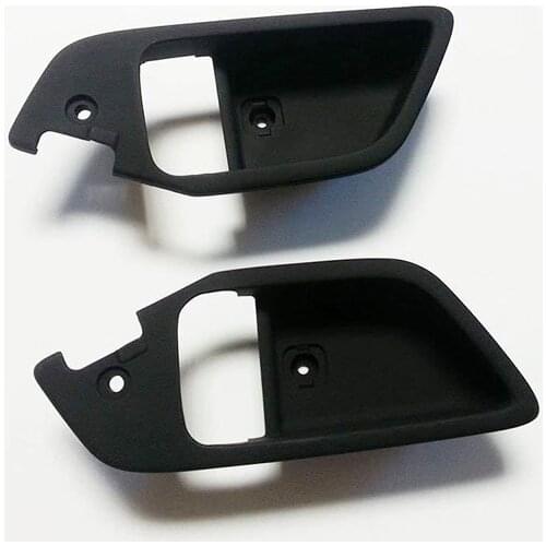 2PCS Genuine Front Door Inside Handle Catch Black Cover LH+RH Set for Hyundai Tiburon coupe 2003-2008 826112C000 826212C000