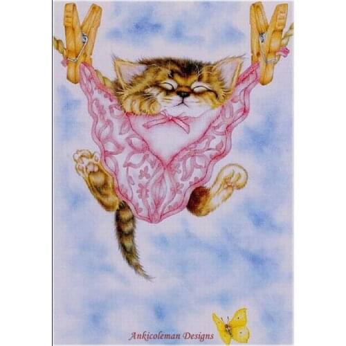 Needlework for embroidery DIY DMC High Quality - Counted Cross Stitch Kits 14 ct Oil painting - In the Pink