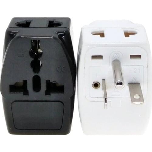 Free shipping North American NEMA 6-20P 3 Way Multi Outlet Electrical Plug Adapter convert EU/UK/US/AU/China... AC110~250V 10A
