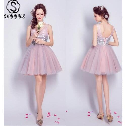 Женские платья выше колена Skyyue China At AliExpress