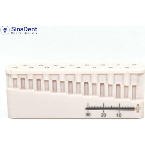 Dental Endo Organizer Endo Mini Block Endodontics Stand for Root Working Length Autoclavable Endo Files Organizers