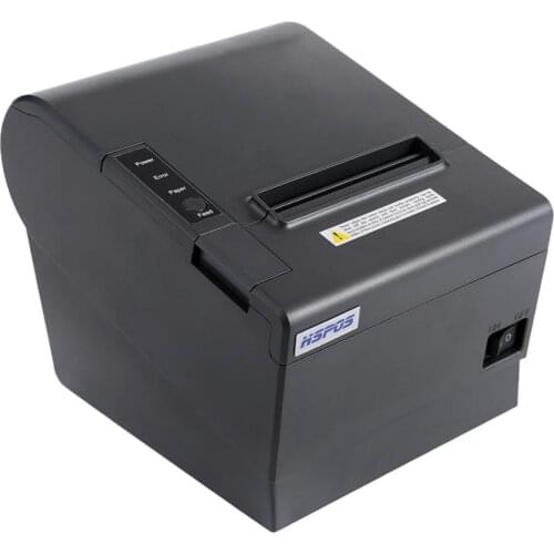 3 Inch Thermal Printer USB and LAN interface Support Logo Download and print for commercial retail POS systems HS-802UL