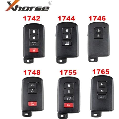 Xhorse VVDI for Toyota XM Smart Key Shell XSTO00EN Keyshell Can Choose Different Type 1Piece