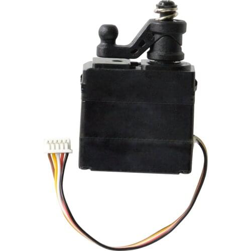 1/12 RC Plastic 5-Wire Steering Servo for Xinlehong 9155 9156 Model DIY Accs